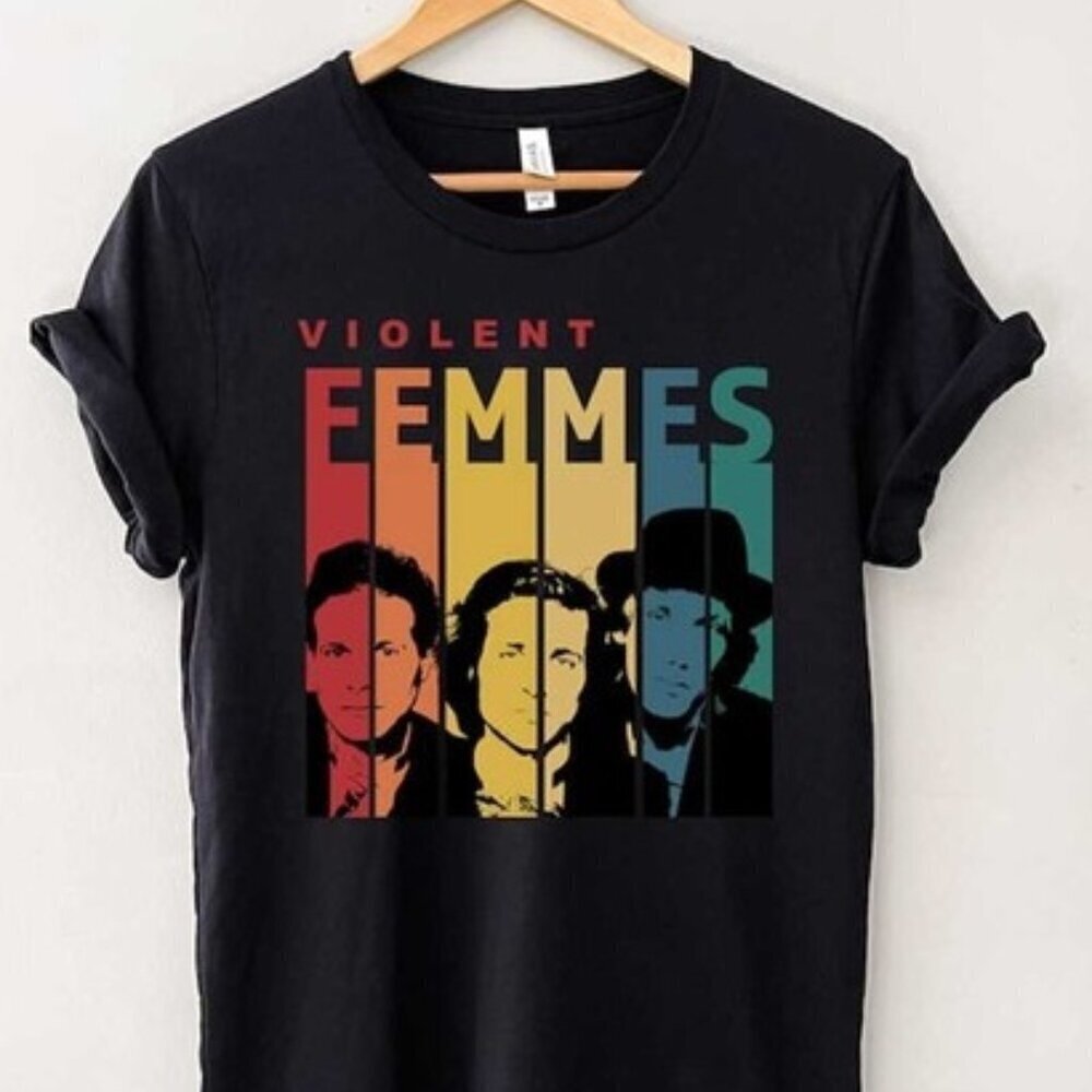 Violent Femmes Band Graphic Retro Rock Music Fan Gift Streetwear Casual T-Shirt
